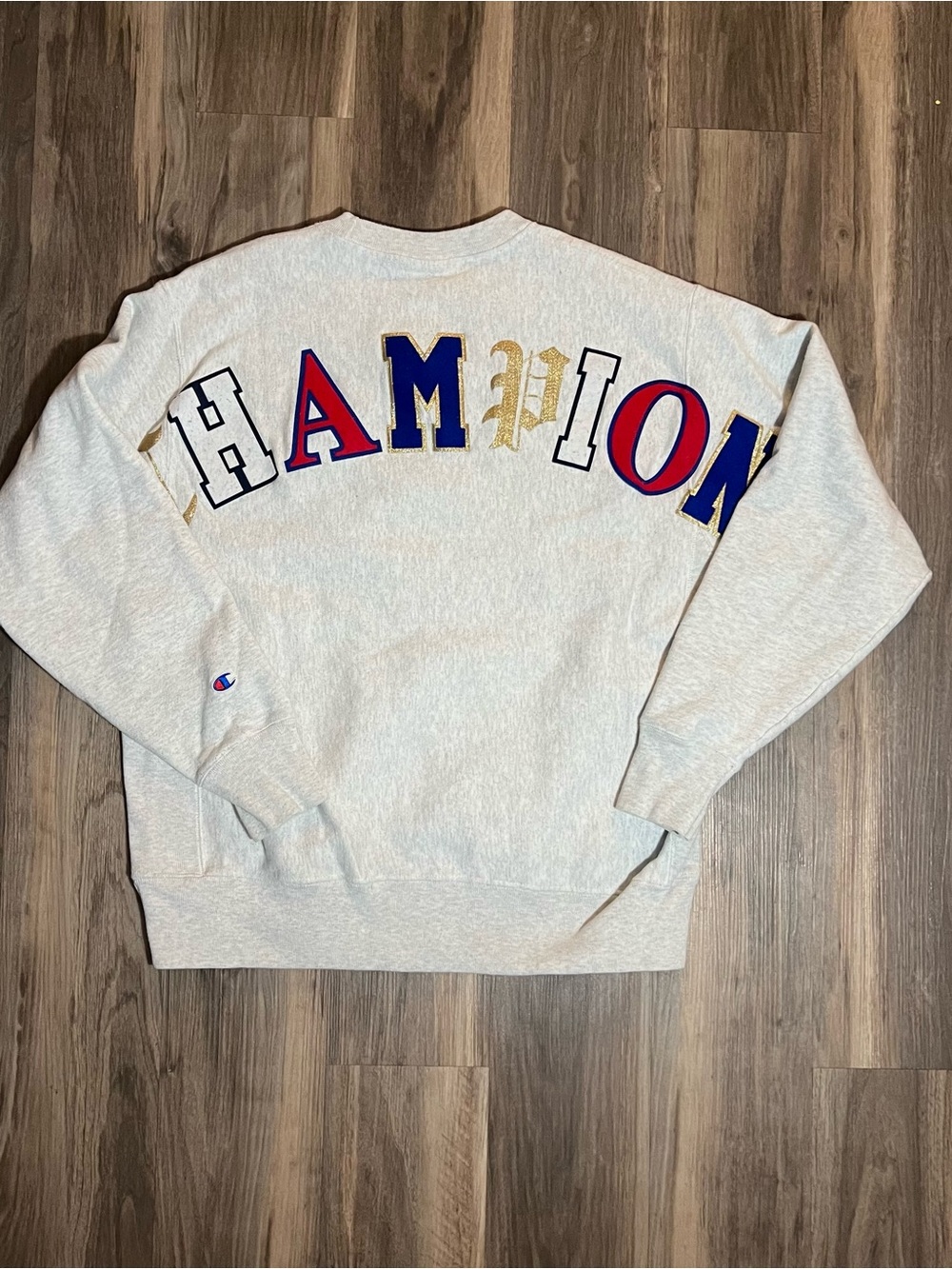 Vintage Champion Reverse Weave Sweatshirt Size L Gray